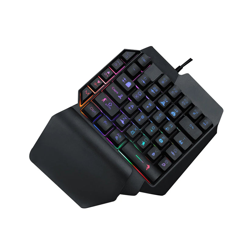 Teclado Gamer De Uma Mão, Teclado mecânico