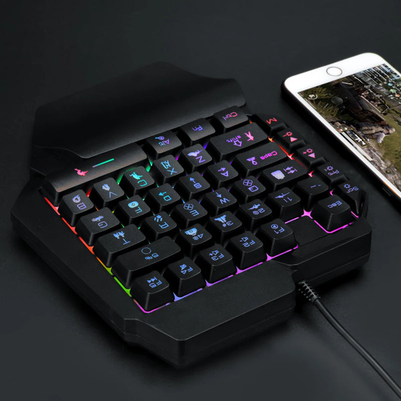 Teclado Gamer De Uma Mão, Teclado mecânico