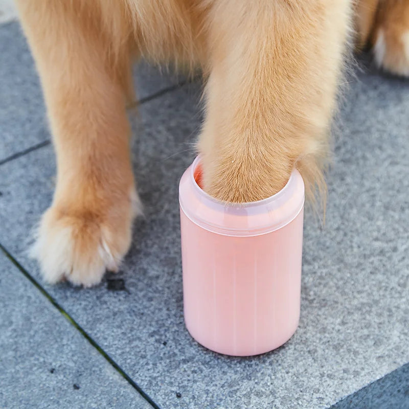 Escova Para Limpeza De Patas De Cachorro E Gatos