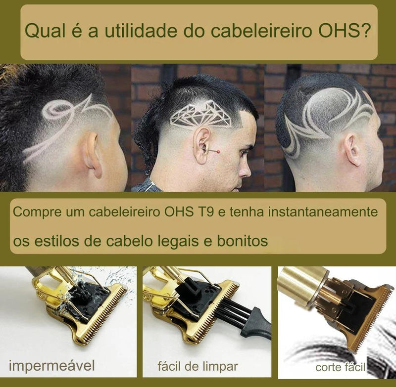 Maquina De Cortar Cabelo Masculina