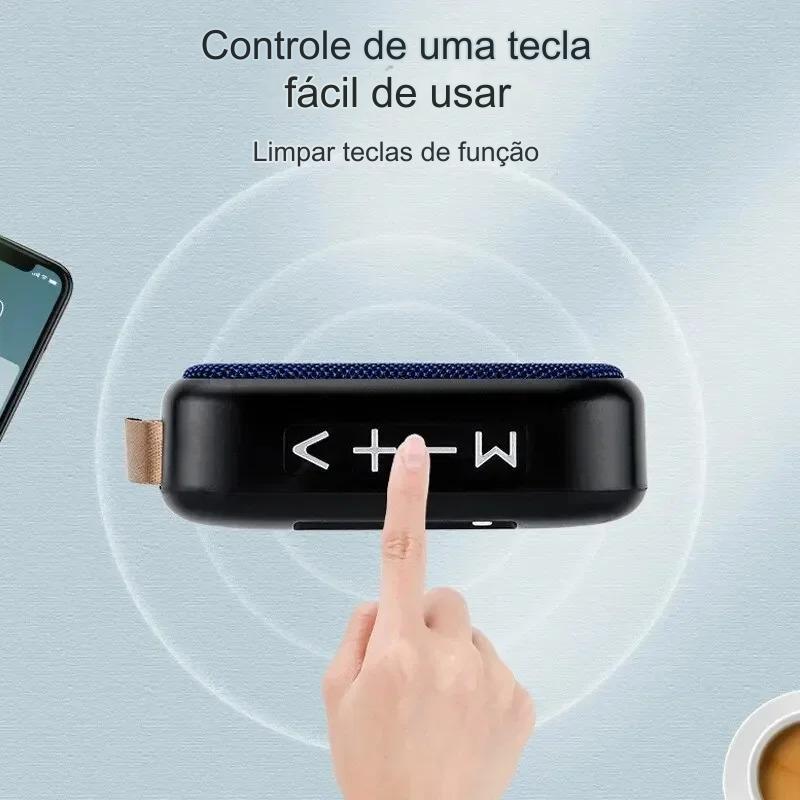 Novo Alto-Falante Bluetooth Sem Fio