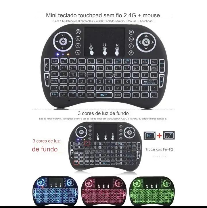 Mini Teclado Sem Fio