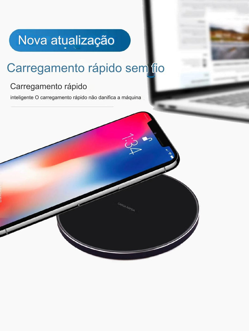 Estação De Carregamento Sem Fio  Wireless Charger Pad