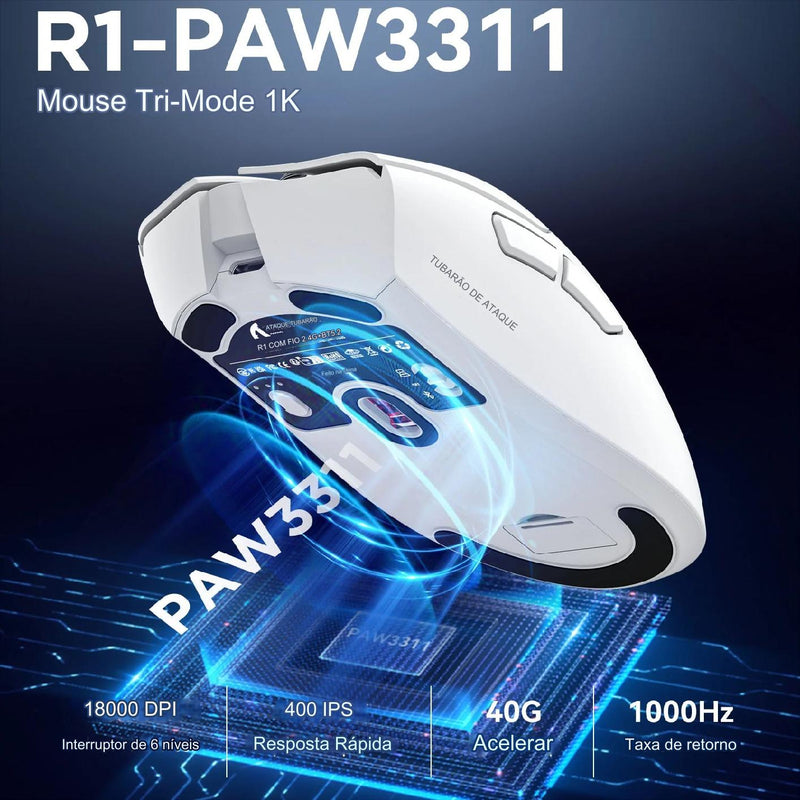 Mouse Bluetooth Attack Shark R1