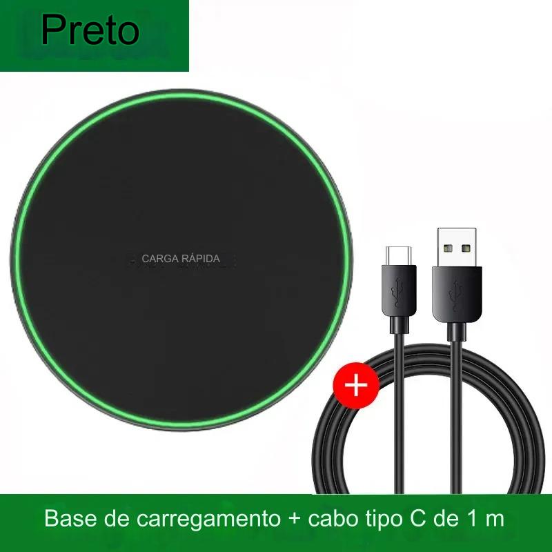 Estação De Carregamento Sem Fio  Wireless Charger Pad